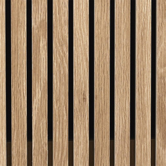 Regał stojący na nóżkach z szafkami Klaus 110x35cm naturalny Intesi