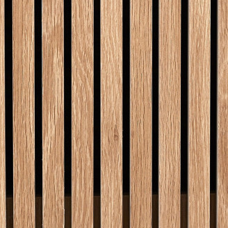 Szafka RTV z lamelami Klaus 117x40cm naturalna Intesi