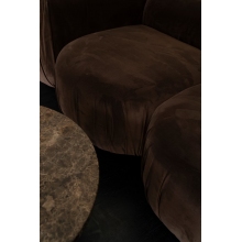 Sofa modułowa designerska Object085 220cm brązowa NG Design