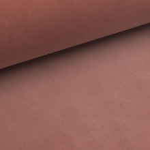 Sofa welurowa muszelka 2 osobowa Camellia Velvet 135cm różowy / złoty Signal