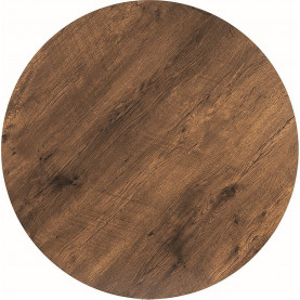 Stół okrągły loft Talia II 90cm orzech / czarny mat Signal 2
