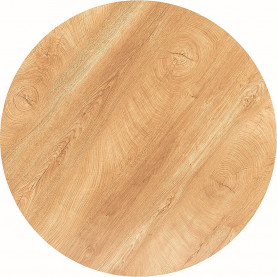 Stół okrągły loft Talia II 90cm dąb / czarny mat Signal 2