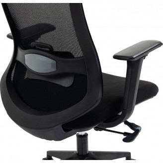 Fotel biurowy z regulacją Ergon czarny Signal