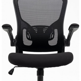 Fotel biurowy z siatki Q-333 czarny Signal