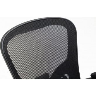 Fotel biurowy z siatki Q-333 czarny Signal