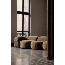 Sofa modułowa designerska Object085 Velvet 220cm piaskowa NG Design 2