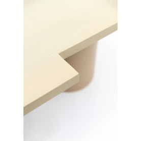 Stół drewniany designerki Object098 180x110cm szaro-beżowy NG Design 2