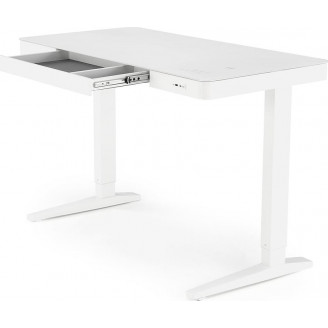Biurko z funkcją regulacji wysokości i usb B52 120x60cm białe Halmar