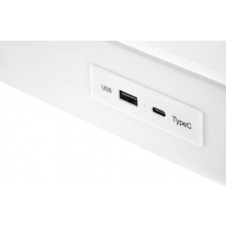 Biurko z funkcją regulacji wysokości i usb B52 120x60cm białe Halmar
