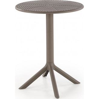 Stół ogrodowy z tworzywa Calvo 60cm khaki Halmar