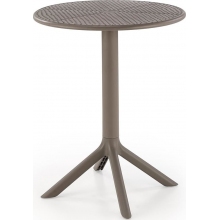 Stół ogrodowy z tworzywa Calvo 60cm khaki Halmar