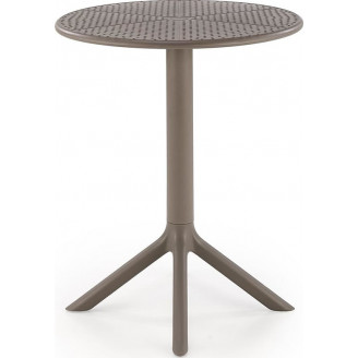 Stół ogrodowy z tworzywa Calvo 60cm khaki Halmar