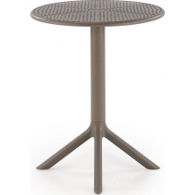 Stół ogrodowy z tworzywa Calvo 60cm khaki Halmar