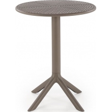 Stół ogrodowy z tworzywa Calvo 60cm khaki Halmar