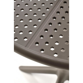 Stół ogrodowy z tworzywa Calvo 60cm khaki Halmar