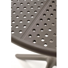 Stół ogrodowy z tworzywa Calvo 60cm khaki Halmar
