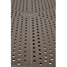 Stół ogrodowy z tworzywa Calvo 60cm khaki Halmar