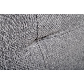 Sofa 3 osobowa rozkładana na nóżkach Carlito 173cm popiel Halmar