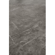 Stół rozkładany Charles 180-260x90cm popielaty marmur / czarny Halmar