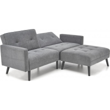 Sofa narożna rozkładana na nóżkach Cornelius 200x167cm popiel Halmar