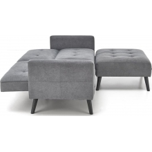 Sofa narożna rozkładana na nóżkach Cornelius 200x167cm popiel Halmar