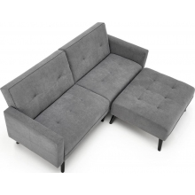 Sofa narożna rozkładana na nóżkach Cornelius 200x167cm popiel Halmar