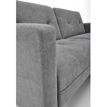 Sofa narożna rozkładana na nóżkach Cornelius 200x167cm popiel Halmar