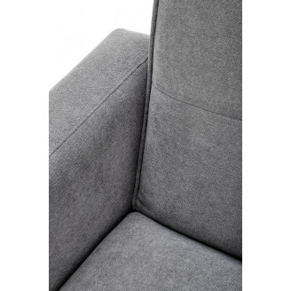 Sofa narożna rozkładana na nóżkach Cornelius 200x167cm popiel Halmar