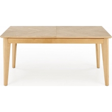 Stół rozkładany w jodełkę Edmondo 160-240x90cm dąb naturalny  Halmar