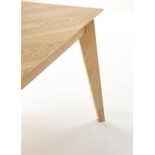 Stół rozkładany w jodełkę Edmondo 160-240x90cm dąb naturalny  Halmar