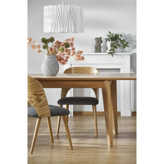 Stół rozkładany w jodełkę Edmondo 160-240x90cm dąb naturalny  Halmar
