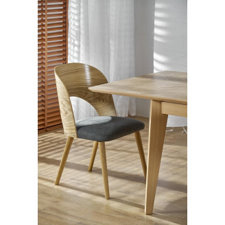Stół rozkładany w jodełkę Edmondo 160-240x90cm dąb naturalny  Halmar