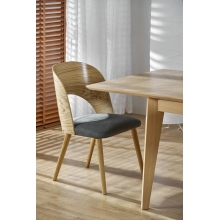 Stół rozkładany w jodełkę Edmondo 160-240x90cm dąb naturalny  Halmar