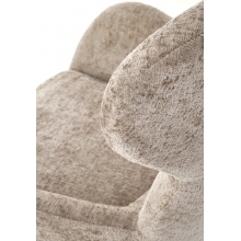 Fotel wypoczynkowy tapicerowany Franco beżowy Halmar