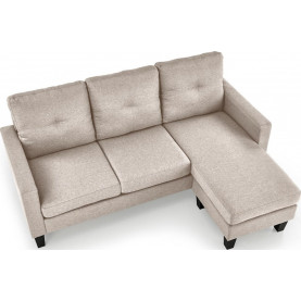 Sofa 3 osobowa z podnóżkiem Gerson 180cm beżowa Halmar 2