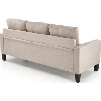 Sofa 3 osobowa z podnóżkiem Gerson 180cm beżowa Halmar