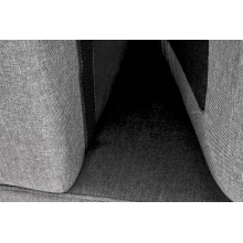 Sofa 3 osobowa z podnóżkiem Gerson 180cm popiel Halmar