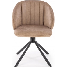 Krzesło fotelowe obrotowe K533 cappuccino Halmar