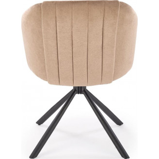 Krzesło fotelowe obrotowe K533 cappuccino Halmar