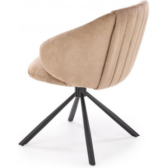 Krzesło fotelowe obrotowe K533 cappuccino Halmar