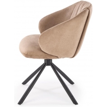 Krzesło fotelowe obrotowe K533 cappuccino Halmar