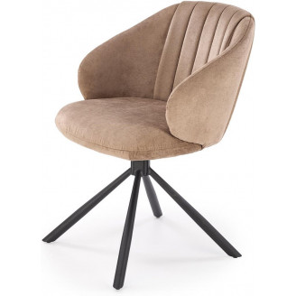 Krzesło fotelowe obrotowe K533 cappuccino Halmar