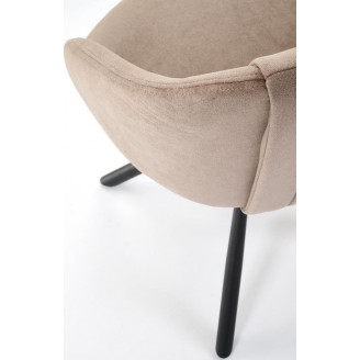 Krzesło fotelowe obrotowe K533 cappuccino Halmar