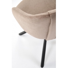 Krzesło fotelowe obrotowe K533 cappuccino Halmar