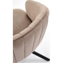 Krzesło fotelowe obrotowe K533 cappuccino Halmar