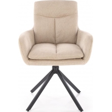 Krzesło fotelowe obrotowe K536 beżowe Halmar
