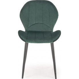 Krzesło welurowe K538 zielone Halmar 2