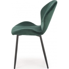 Krzesło welurowe K538 zielone Halmar