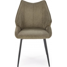 Krzesło tapicerowane K543 oliwkowe Halmar