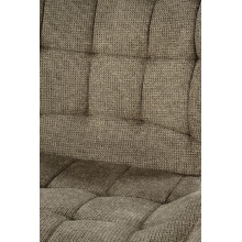 Krzesło pikowane tapicerowane K548 oliwkowe Halmar